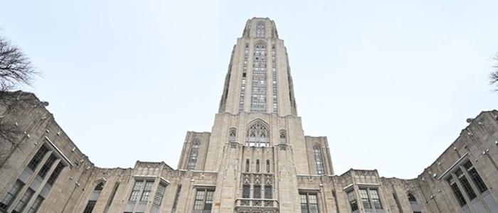 Perspective view of the Cathedral of Learning